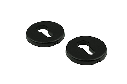 AMI Klikrozet voor profielcilinder zwart