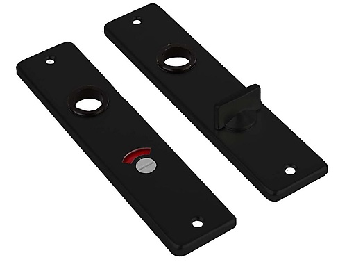 AMI Kortschild WC en badkamer zwart