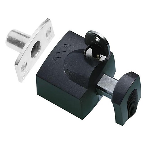 AXA Oplegslot 3012 zwart