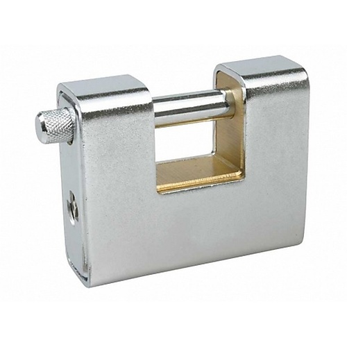 Blokslot gepantserd met messing binnenwerk