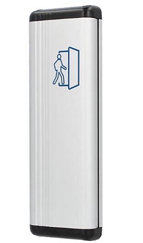 CDVI Draadloze elleboogschakelaar met batterij-indicatie