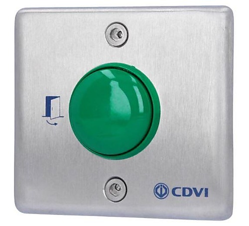 CDVI Drukknop voor uitgang voorbekabeld BPCHOC65AV