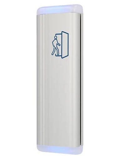 CDVI Elleboogknop met 2 microschakelaars en LED-verlichting