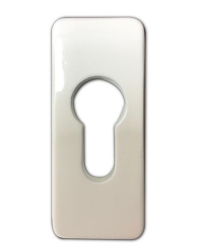 Cilinderrozet zelfklevend RAL9010 WIT (fr)