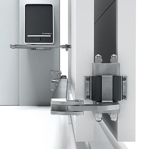 COMUNELLO ALBATROS KIT VOOR VOUWPOORT ABS-100G (1 VLEUGEL, MAX 7 METER)