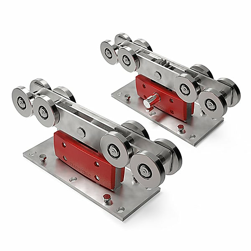 Comunello wielstelsel set voor vrijdragende poort