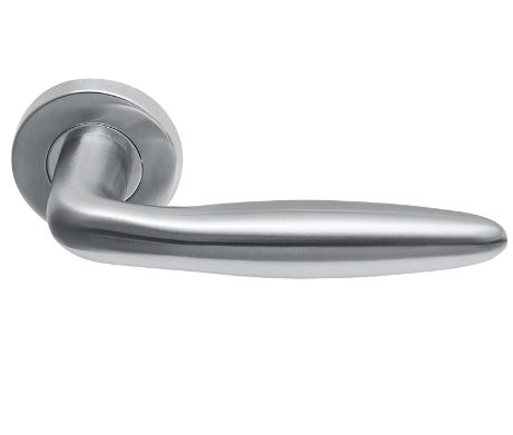 Deurkruk van massief RVS304 IND-200