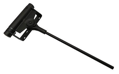 Deursluiter met verstelbare veer zwart