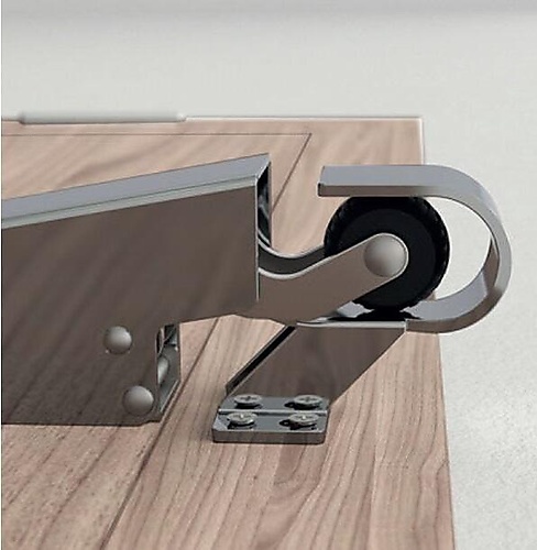 Dictator deuropvanger type 1600 Haak1009 RVS A2 horizontale montage