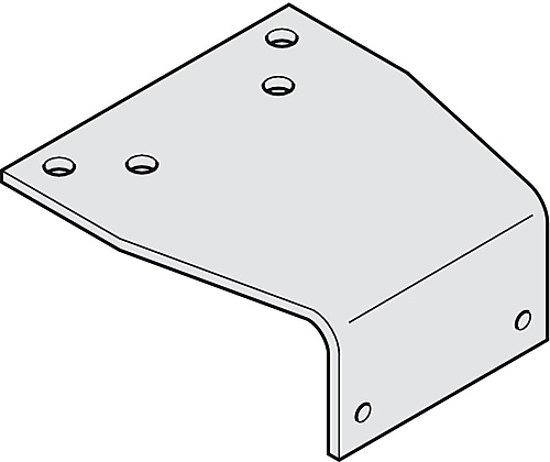 Dorma bevestigingshoek t.b.v. TS73 TS83 (fr)