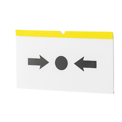 Druk element voor noodverbreekschakelaar zak10 stuks