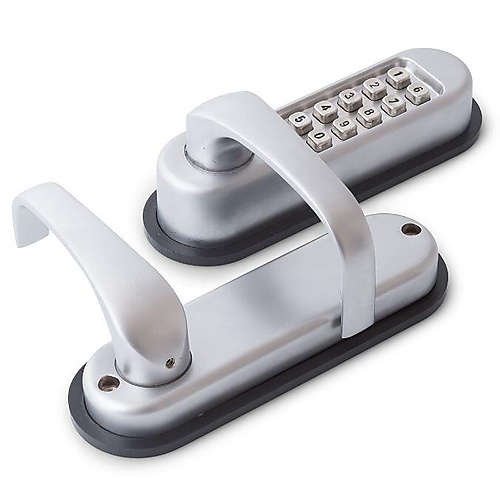 DULIMEX Knopset cijferslot met deurkruk en inbouwgrendel