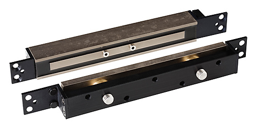 Elektromagneet Shearlock inbouw extra smal, houdkracht 1500 kg