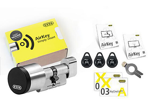 EVVA Airkey Startpakket Bluetooth en NFC met cilinder