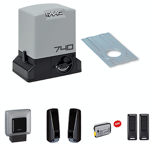 Faac 740 KIT Schuifpoortaandrijving 230V (fr)