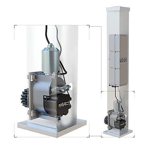 FAAC C4000I 24V Integreerbare schuifhekmotor