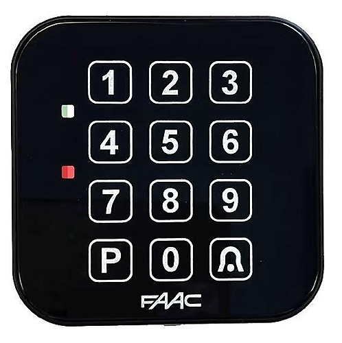 FAAC KCTS Touch codeklavier met glasoppervlak (fr)