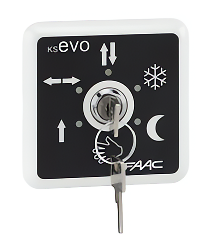 FAAC KS EVO Inbouw sleutelschakelaar