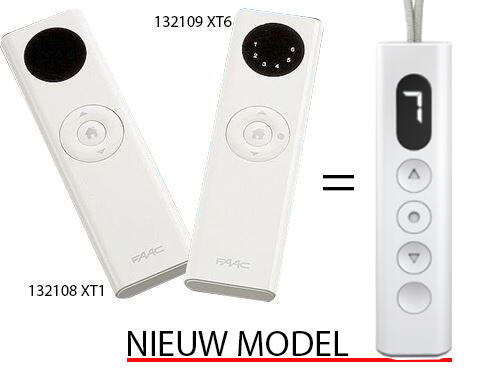 FAAC nexTMODE POP handzenders (fr)