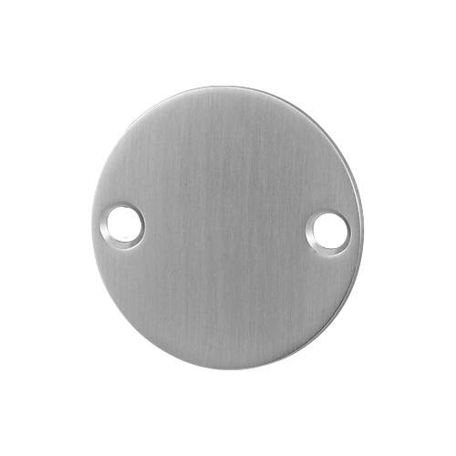 GPF090006000 Blinde rozet plat rond 50x2mm RVS geborsteld