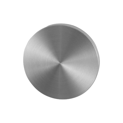 GPF0900VR Blinde rozet rond 53x6mm RVS geborsteld