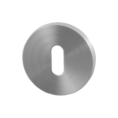 GPF0901VR107 Sleutelrozet rond 53x6mm RVS geborsteld