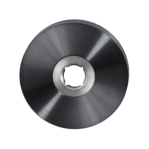 GPF1100001P1Rozet rond 50x8mm PVD Antraciet