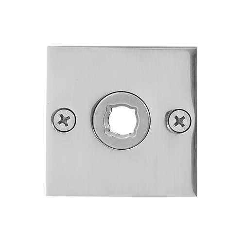 GPF110048200 Rozet vierkant plat 50x50x2mm links/rechts RVS gepolijst