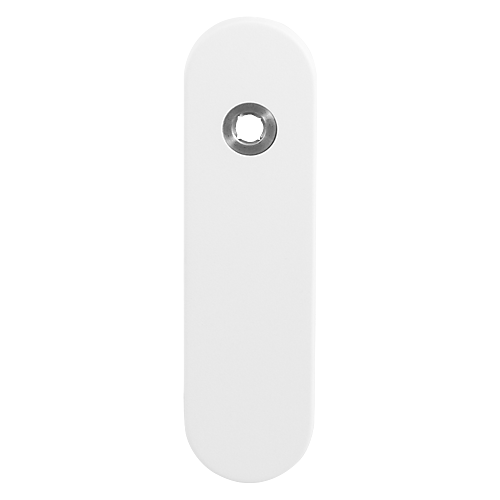 GPF8100.50 kortschild afgerond PC72 wit