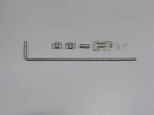 Grondgrendel met drie geleiders 600mm vuurverzinkt