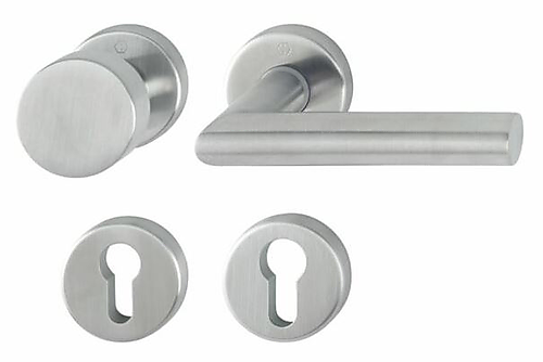 Hoppe deurbeslag kruk/knop wisselgarnituur Amsterdam