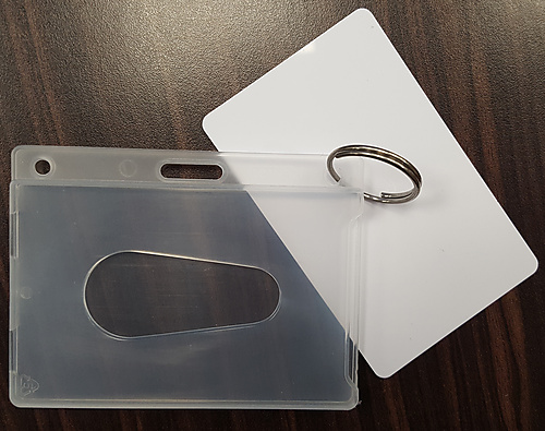 Kaarthouder - Pasjeshouder met ring (fr)