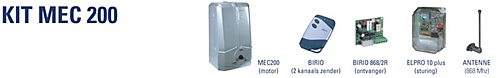 Kit voor schuifpoort Mec 200 (fr)