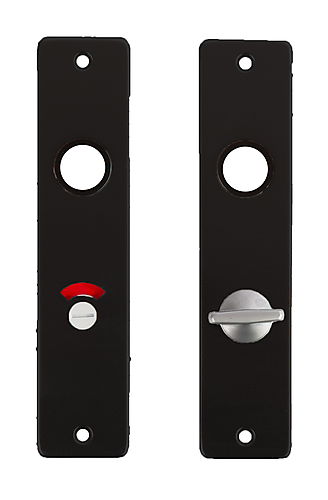 Kortschild type 180/41 t.b.v. WC bad 8/63 Zwart (fr)