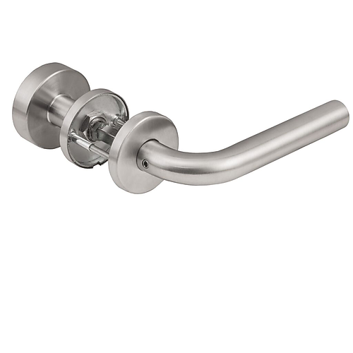 kruk-knop garnituur rvs L-kruk (fr)