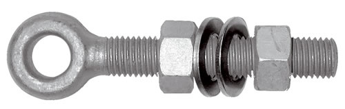 Locinox oogbout met moer diverse afmetingen (fr)