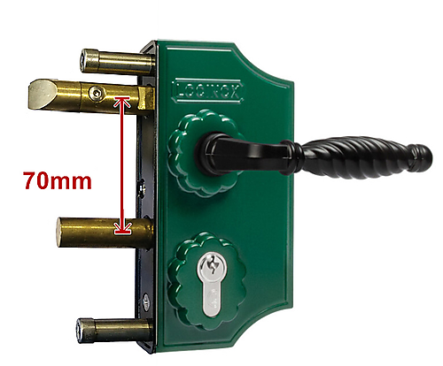 LOCINOX Oud Model Sierpoortslot voor draaipoorten