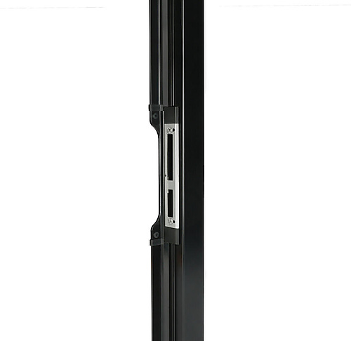 Locinox Shieldline esthetische afsluiting van de opening tussen poortvleugels