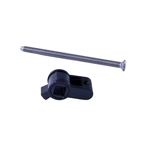 Mauer kunststof BAD/WC inzet voor 8mm krukstift inclusief bout