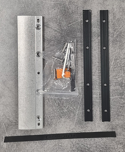 MODULEC Losse aanslagplaat en accessoires