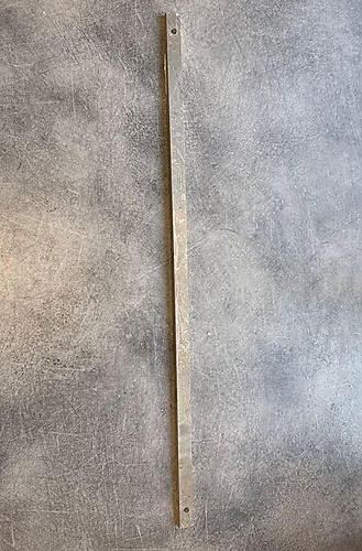 Montageplaat voor montage glijarm van deurautomaat SW300