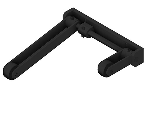 OLDA Sluitvolgorderegelaar opbouw zwart 25 DK BL (fr)