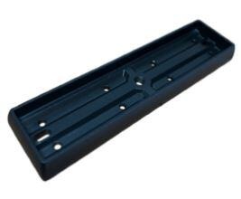 Opbouw behuizing voor ankerplaat zwart OC280B-ZW