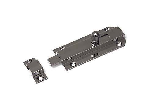 Profielschuif vlak 35x100 messing vernikkeld (fr)