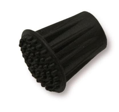 Rubberdop t.b.v. deurvastzetter met veer