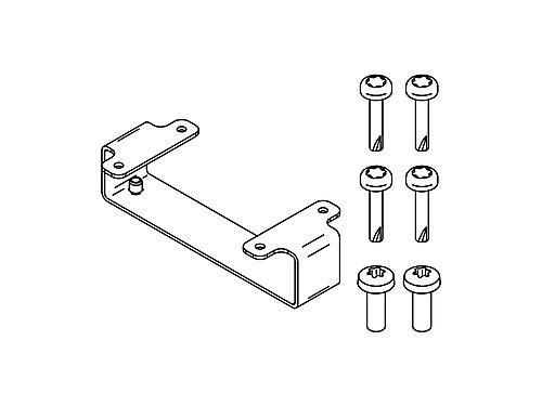 Salto KS montageplaat voor IQ 2.0 (fr)