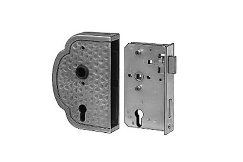 Sierpoortslotkast met slot 40mm SER45 (fr)