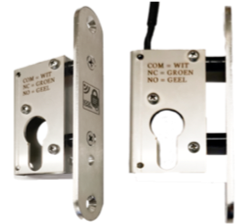 Sleutelschakelaar inbouw aanpasbare doornmaat 25-50 NC/C/NO