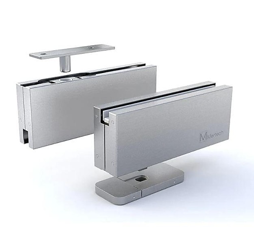 Taatsdeur scharnier voor glazen deuren (fr)