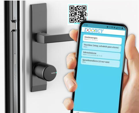 Tedee Pro slim deurslot met Doorcy Mini Startpakket